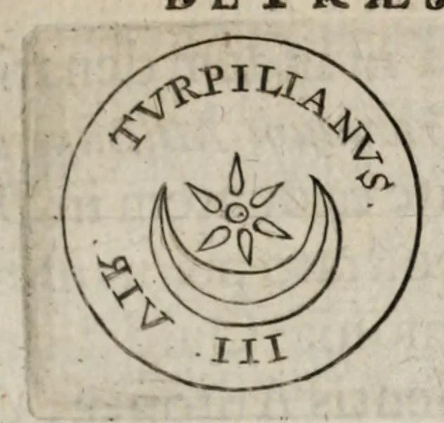 An illustration from Ezechielis Spanhemii Dissertationes de praestantia et usu numismatum antiquorum, 1671, leaf 71