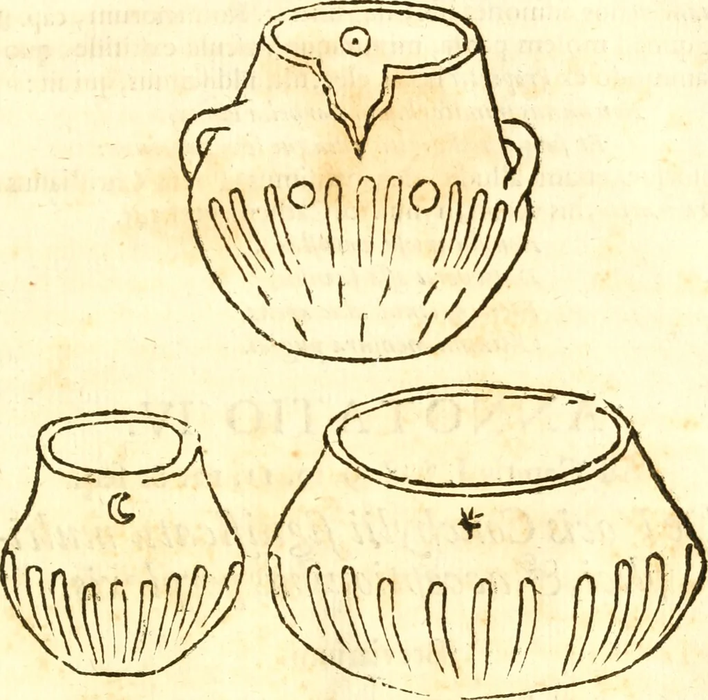 An illustration from Fabii Columnæ, Lyncei, nobilis Neapolitani, genere Romani, Opusculum de Purpura : Romae primùm, an. 1616 editum, & nunc iterùm luci datum, operâ ac studio Johann-Danielis Majoris ... cujus novissimè accesserunt annotationes quædam, 1675, leaf 98