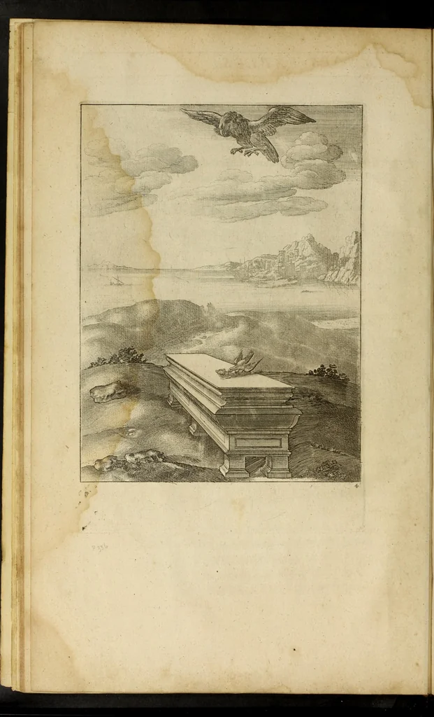 An illustration from The fables of Aesop paraphras'd in verse : adorn'd with sculpture, and illustrated with annotations, 1668, leaf 30