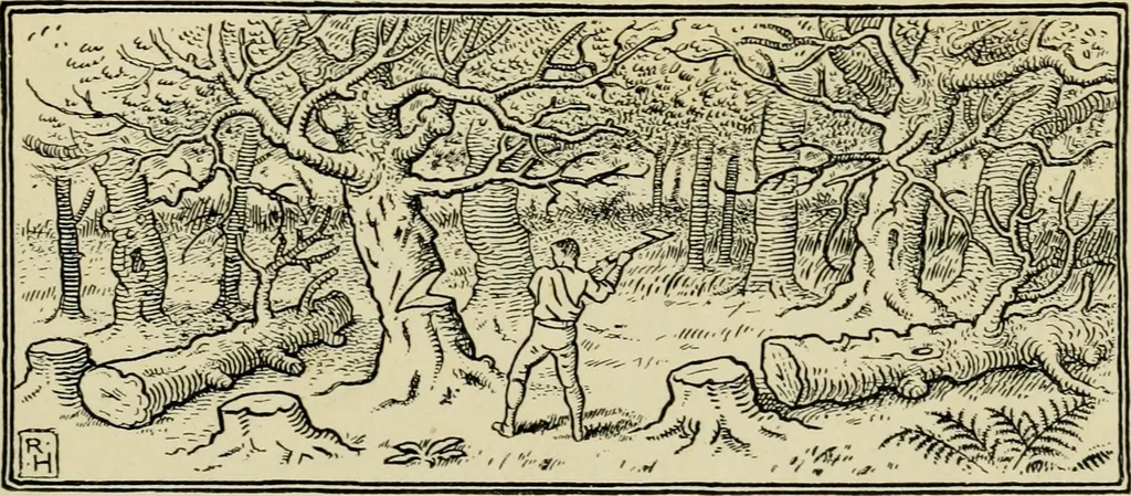 An illustration from The fables of Æsop, selected, told anew and their history traced, 1894, leaf 100