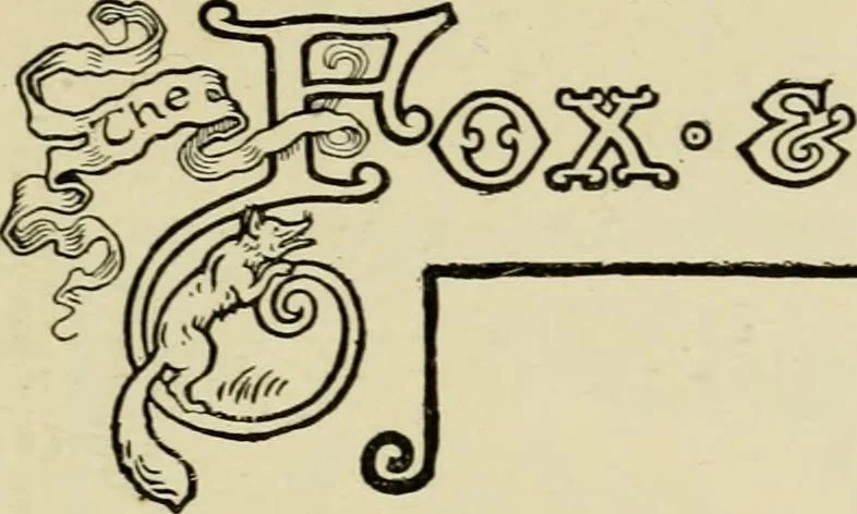An illustration from The fables of Æsop, selected, told anew and their history traced, 1894, leaf 114