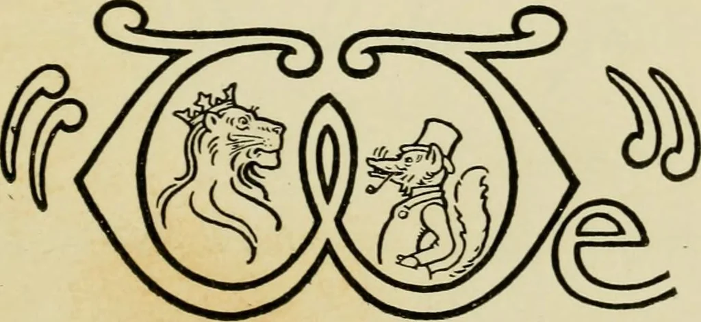 An illustration from The fables of Æsop, selected, told anew and their history traced, 1894, leaf 114