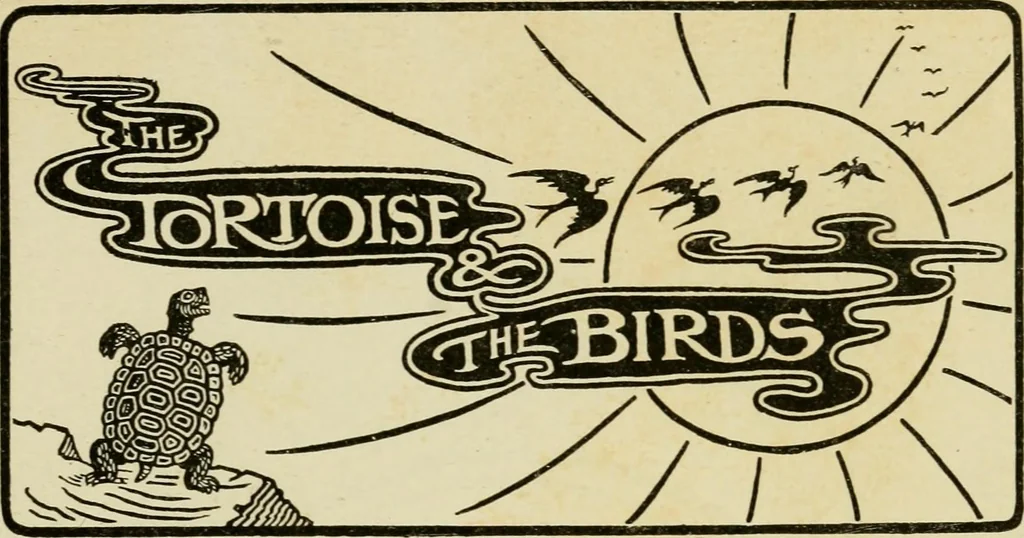 An illustration from The fables of Æsop, selected, told anew and their history traced, 1894, leaf 142