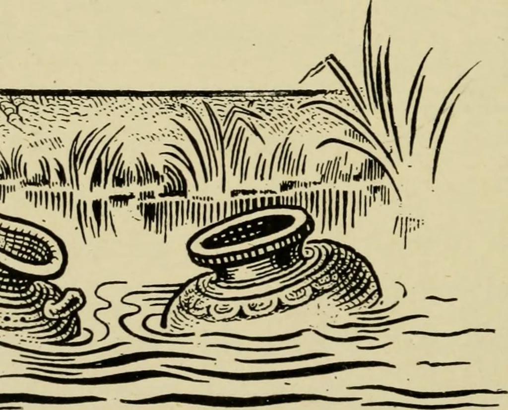 An illustration from The fables of Æsop, selected, told anew and their history traced, 1894, leaf 151