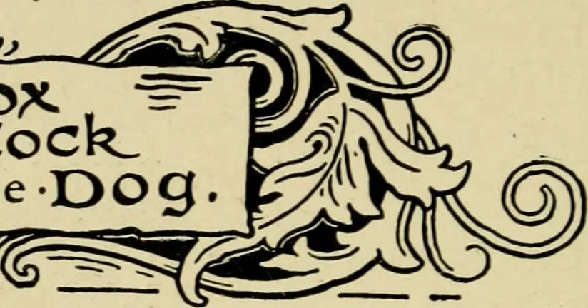 An illustration from The fables of Æsop, selected, told anew and their history traced, 1894, leaf 171