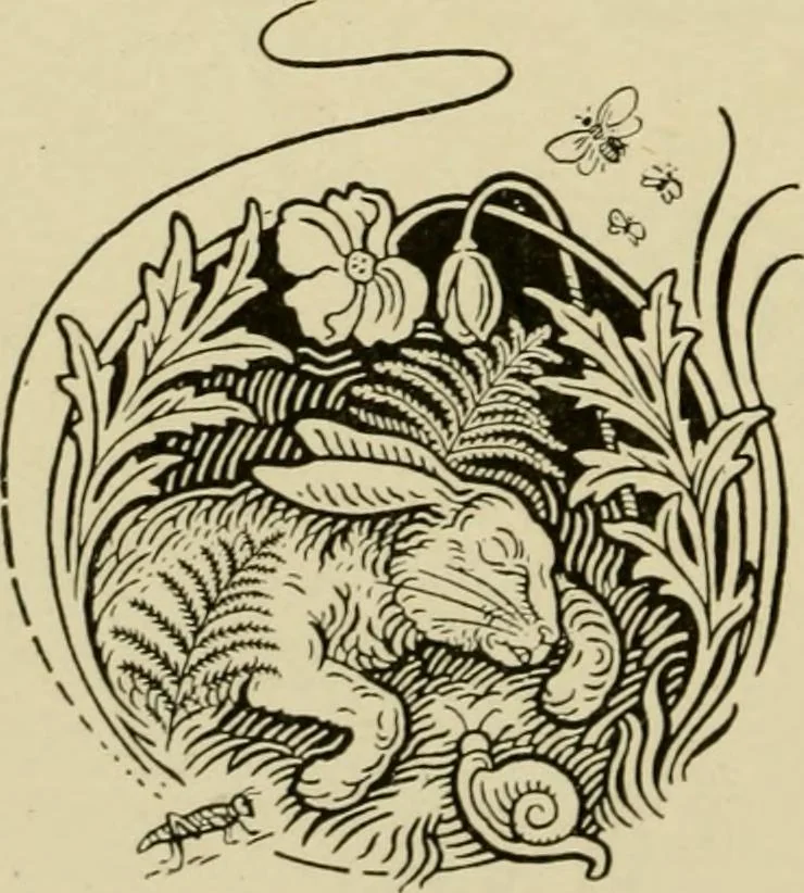 An illustration from The fables of Æsop, selected, told anew and their history traced, 1894, leaf 193