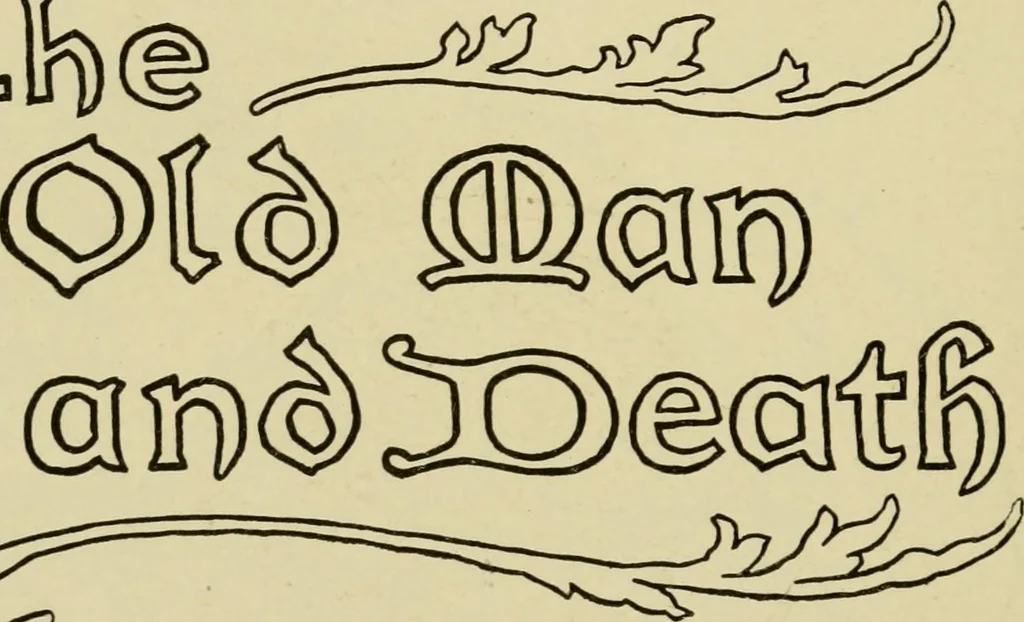 An illustration from The fables of Æsop, selected, told anew and their history traced, 1894, leaf 195