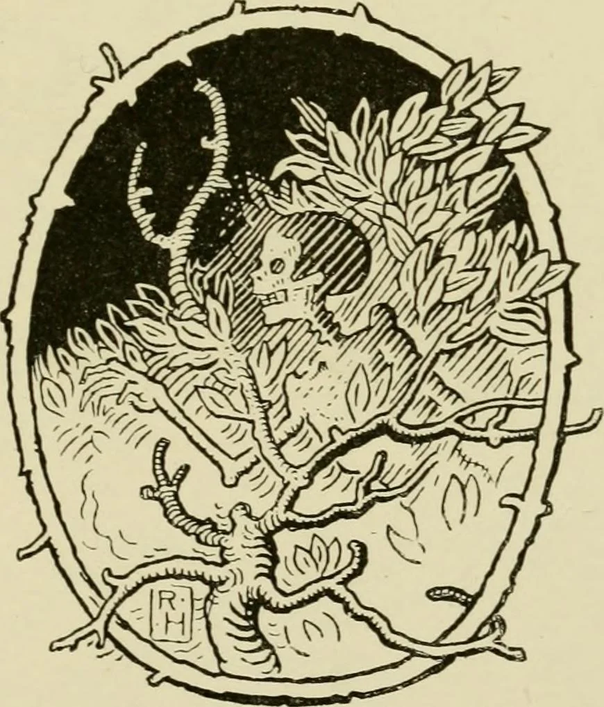 An illustration from The fables of Æsop, selected, told anew and their history traced, 1894, leaf 196