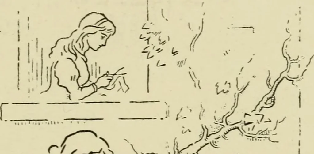 An illustration from The fables of Æsop, selected, told anew and their history traced, 1894, leaf 202