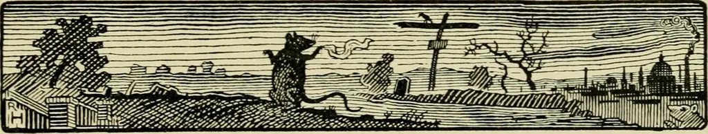 An illustration from The fables of Æsop, selected, told anew and their history traced, 1894, leaf 48
