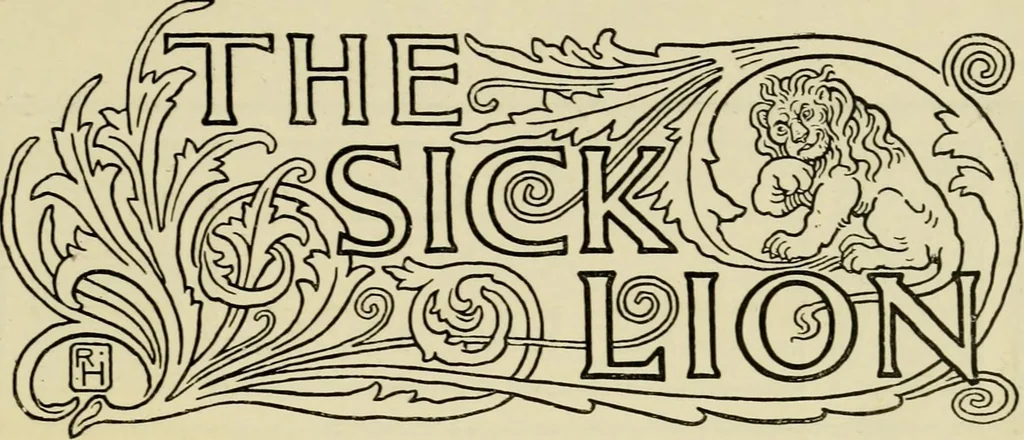 An illustration from The fables of Æsop, selected, told anew and their history traced, 1894, leaf 54
