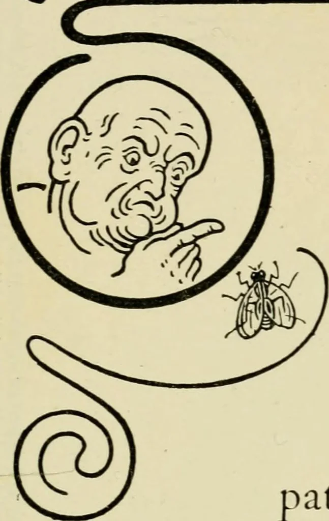 An illustration from The fables of Æsop, selected, told anew and their history traced, 1894, leaf 78