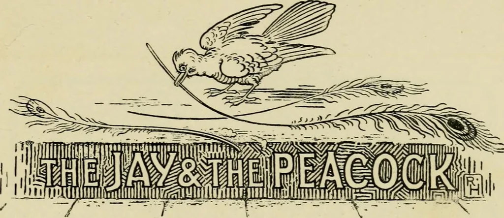 An illustration from The fables of Æsop, selected, told anew and their history traced, 1894, leaf 86
