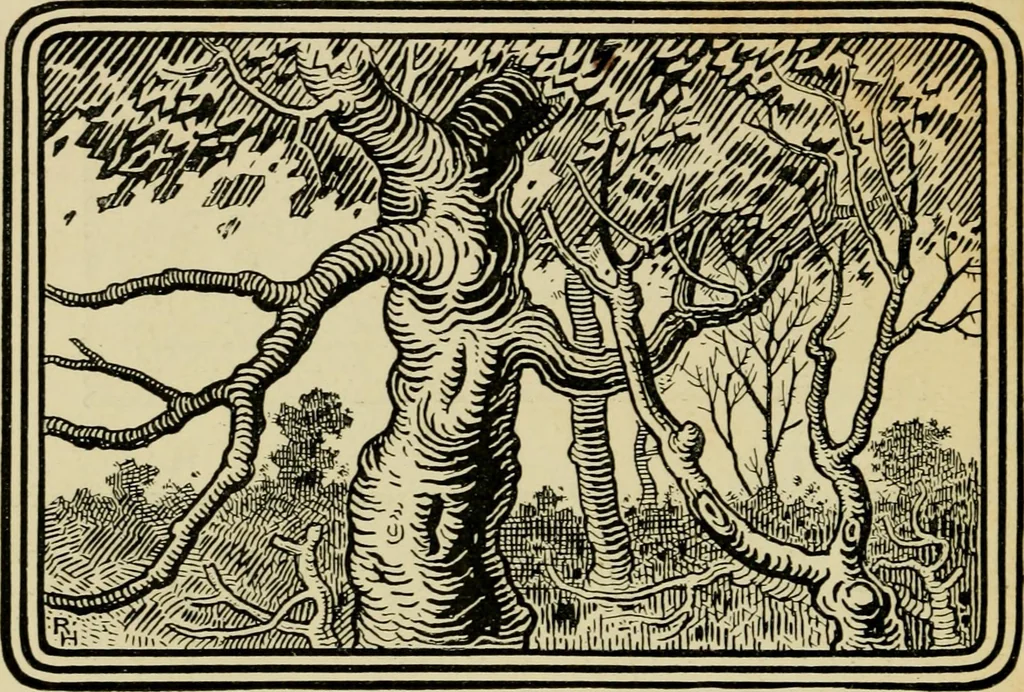 An illustration from The fables of Æsop, selected, told anew and their history traced, 1894, leaf 99