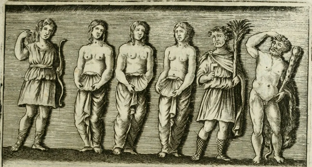 An illustration from Raph. Fabretti Gasparis f. Vrbinatis De aquis et aquaeductibus veteris Romae dissertationes tres, 1680, leaf 110