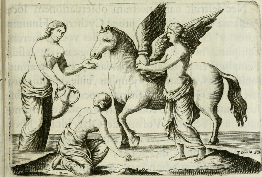 An illustration from Raph. Fabretti Gasparis f. Vrbinatis De aquis et aquaeductibus veteris Romae dissertationes tres, 1680, leaf 112