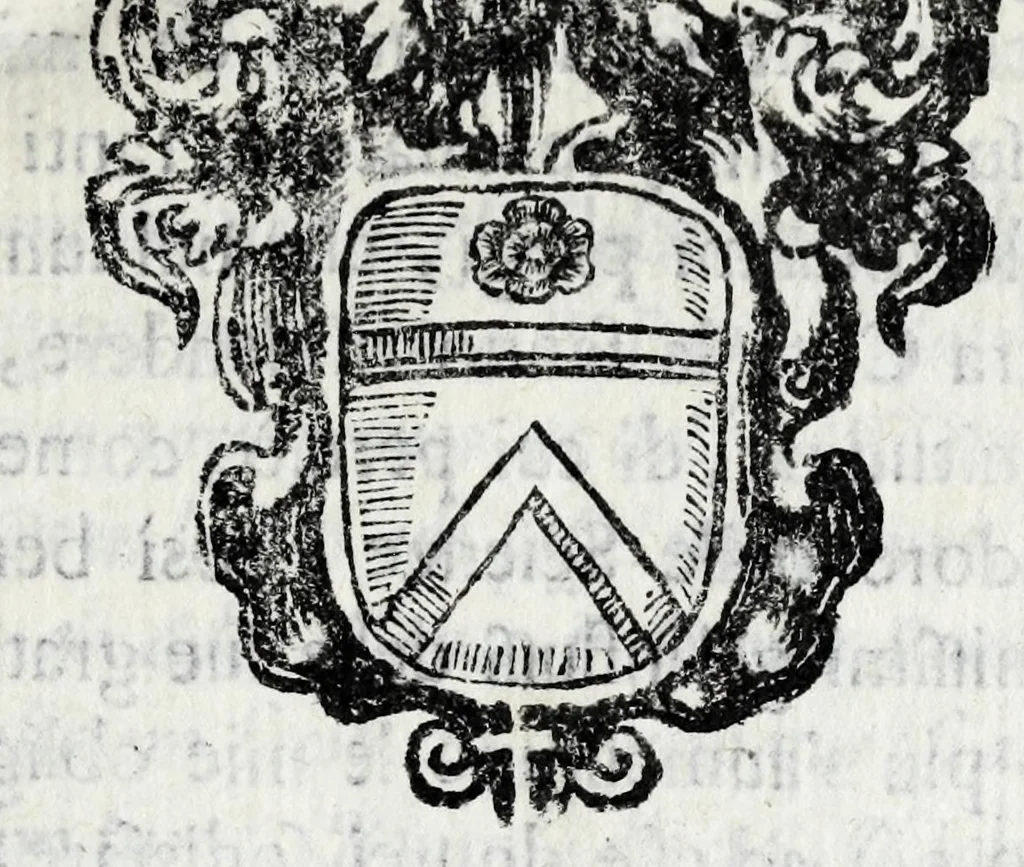 An illustration from Fabrica, et vso del compasso di proportione : doue insegna à gli artefici il modo di fare in esso le necessarie diuisioni, e con varij problemi vsuali mostra l'vtilità di questo stromento, 1664, leaf 7