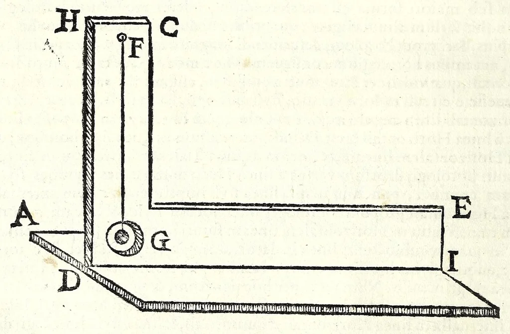 An illustration from Fabrica et vsvs : instrvmenti ad horologiorvm descriptionem peropportvni : accessit ratio describendarvm horarum a meridie & media nocte exquisitissima, & nunquam ante hac in lucem edita, 1586, leaf 96