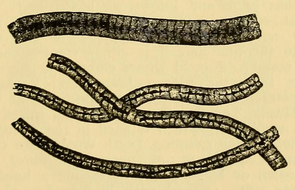 An illustration from Fabric analysis; covering wool, worsted, silk, cotton, artificial silk, etc. from fiber to finished fabric, 1920, leaf 61