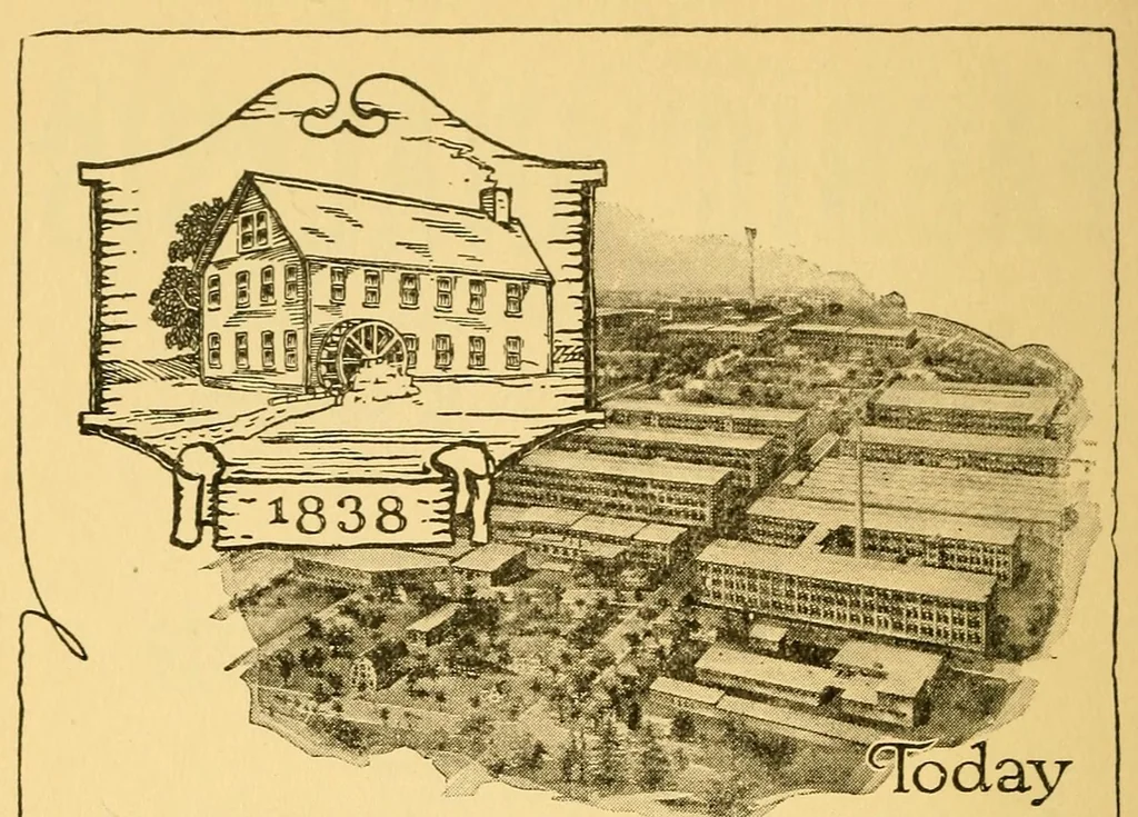 An illustration from Fabric analysis; covering wool, worsted, silk, cotton, artificial silk, etc. from fiber to finished fabric, 1920, leaf 8
