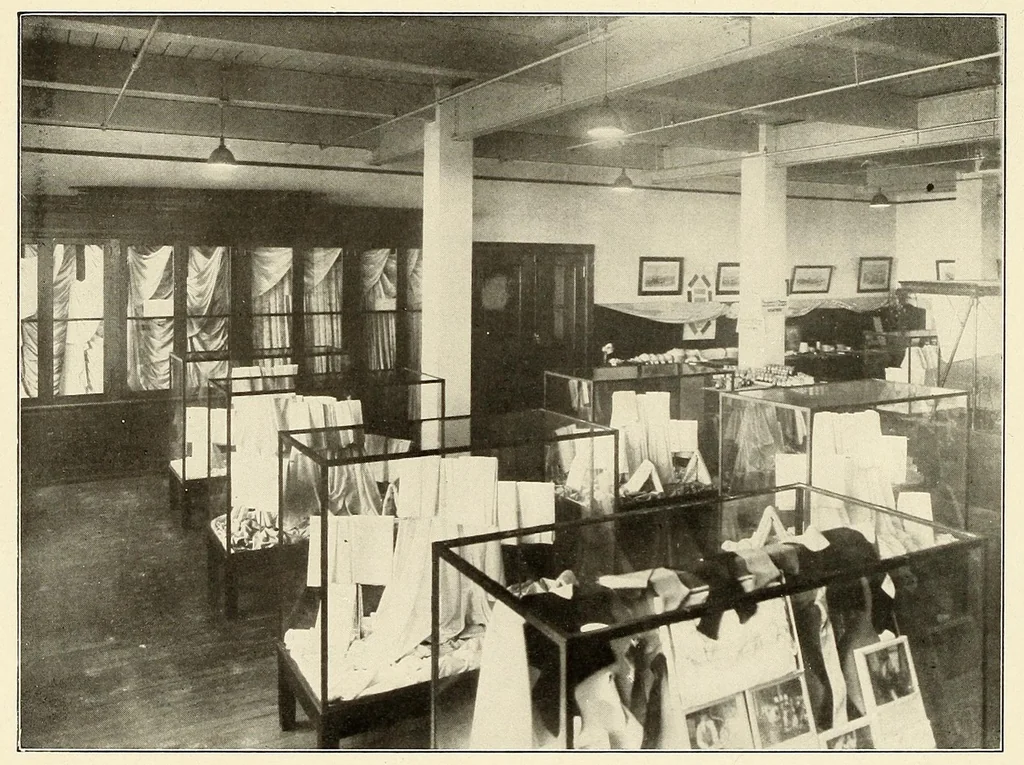 An illustration from The Fabricator : New Bedford Textile School yearbook, 1924, leaf 28