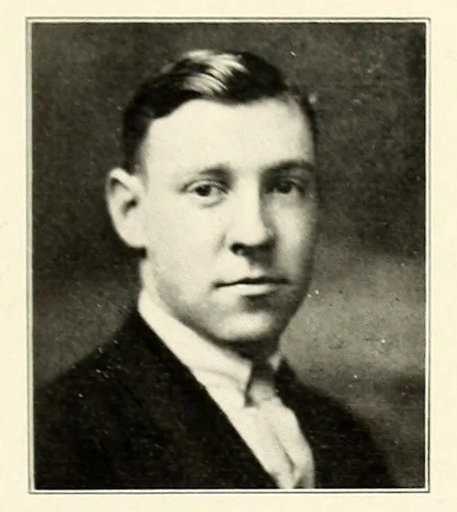 An illustration from The Fabricator : New Bedford Textile School yearbook, 1924, leaf 45