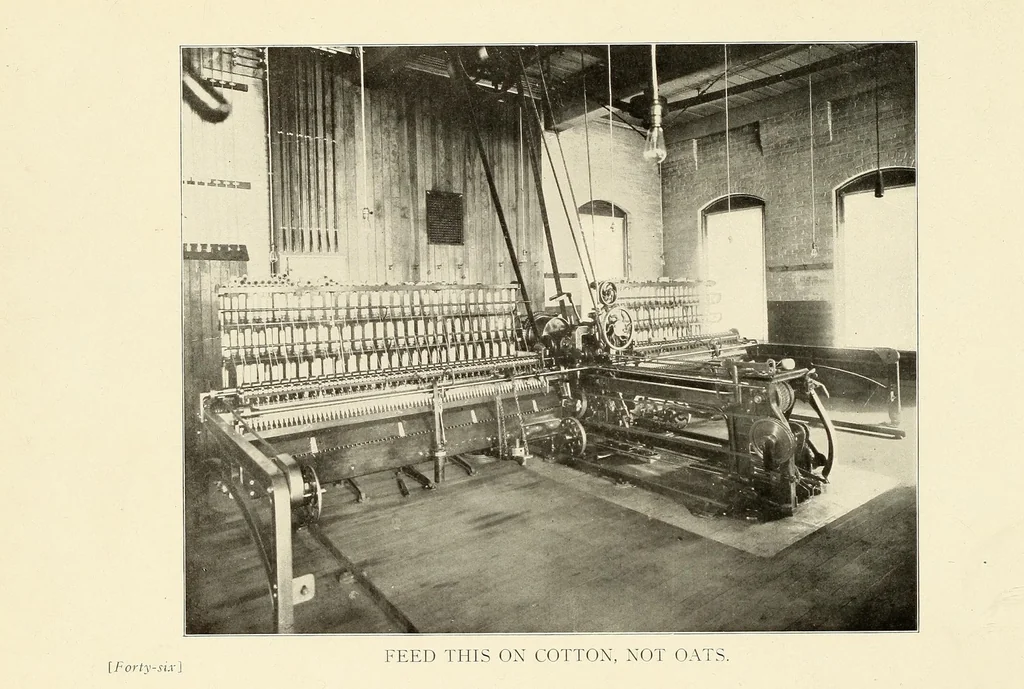 An illustration from The Fabricator : New Bedford Textile School yearbook, 1924, leaf 54