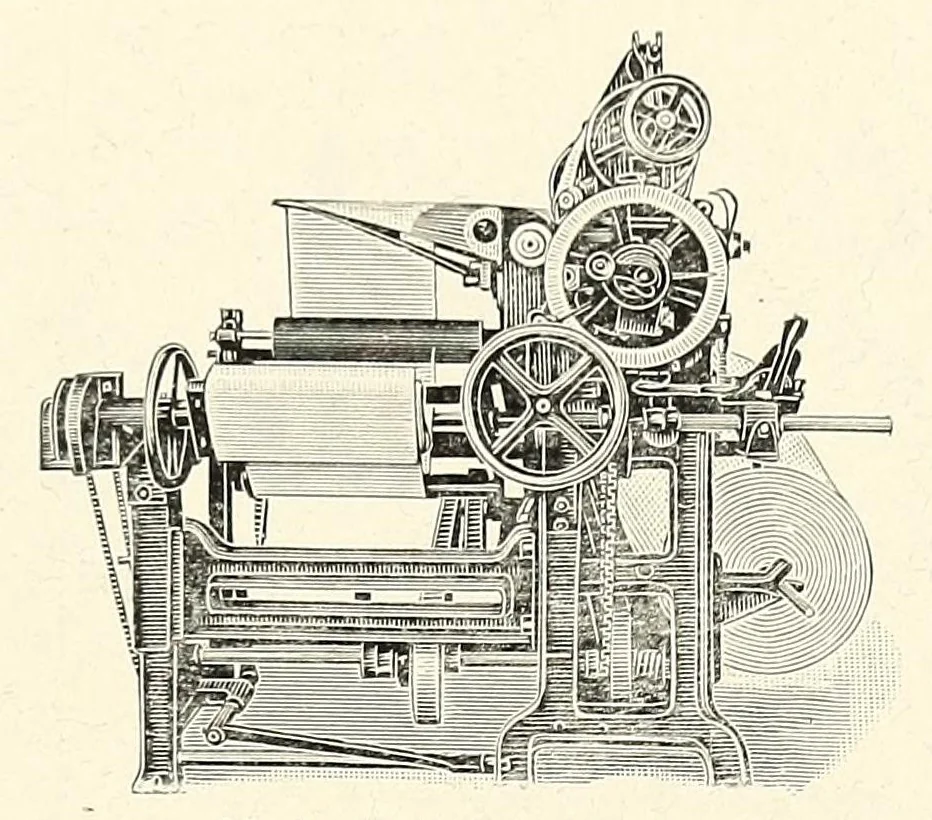 An illustration from The Fabricator : New Bedford Textile School yearbook, 1925, leaf 125