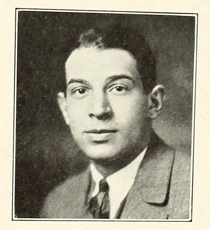 An illustration from The Fabricator : New Bedford Textile School yearbook, 1925, leaf 37