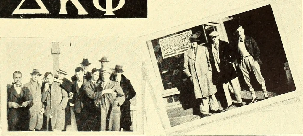 An illustration from The Fabricator : New Bedford Textile School yearbook, 1926, leaf 73