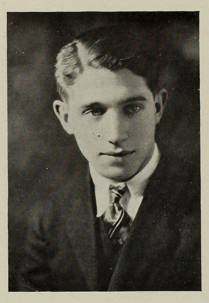 An illustration from The Fabricator : New Bedford Textile School yearbook, 1928, leaf 34