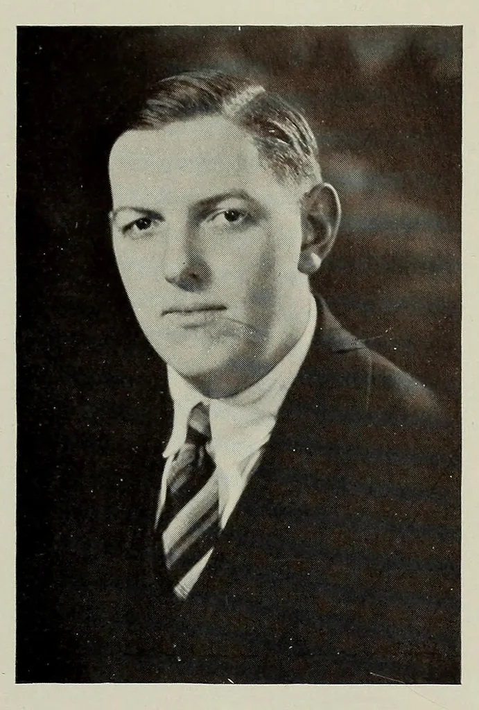 An illustration from The Fabricator : New Bedford Textile School yearbook, 1928, leaf 37