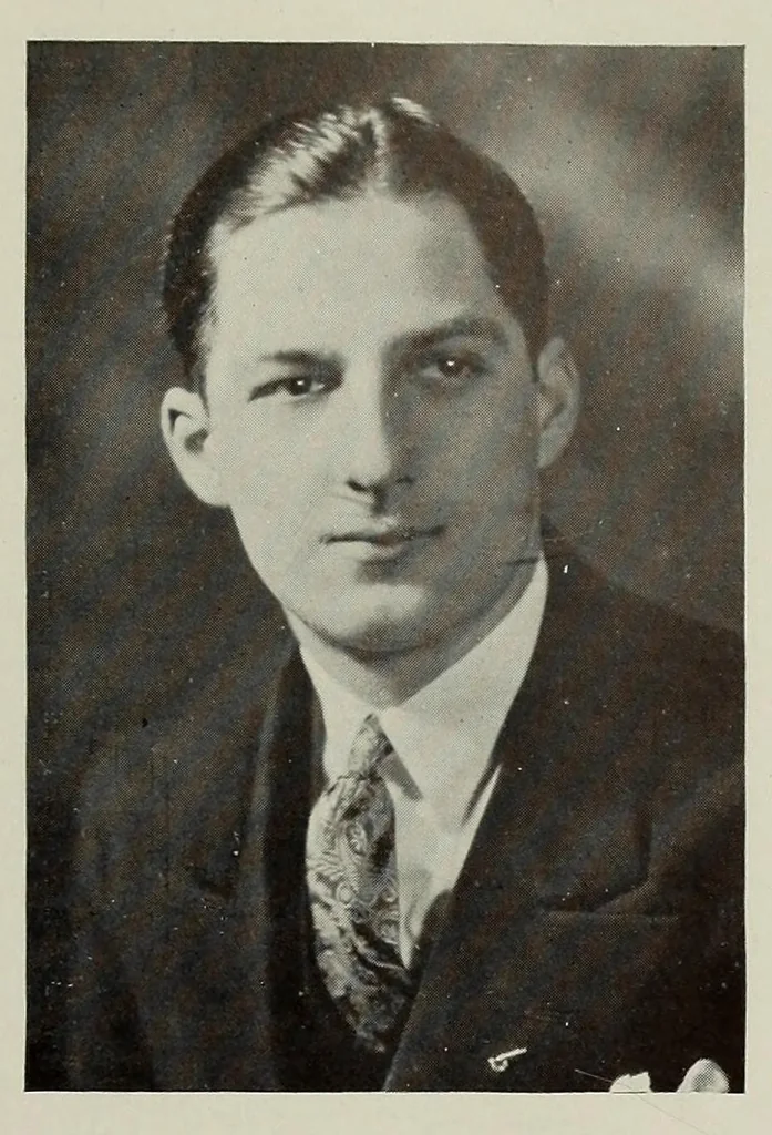 An illustration from The Fabricator : New Bedford Textile School yearbook, 1928, leaf 51