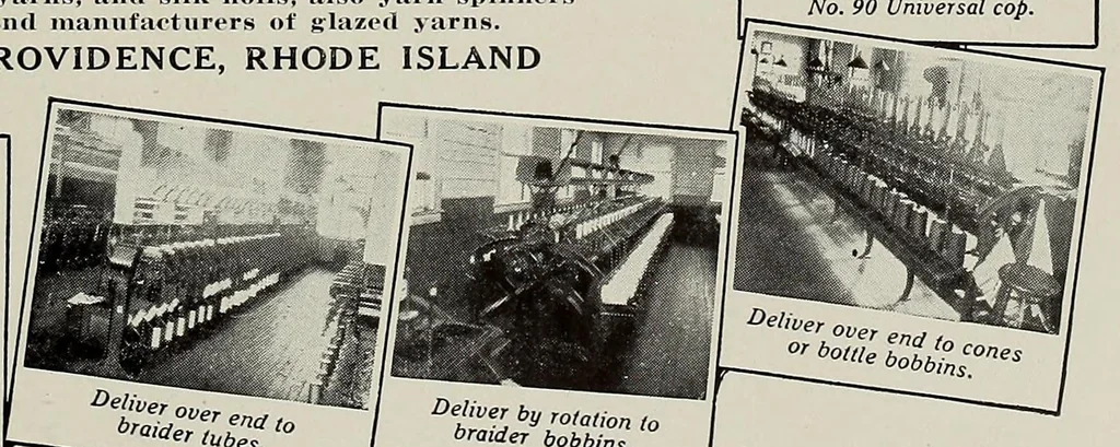 An illustration from The Fabricator : New Bedford Textile School yearbook, 1929, leaf 117
