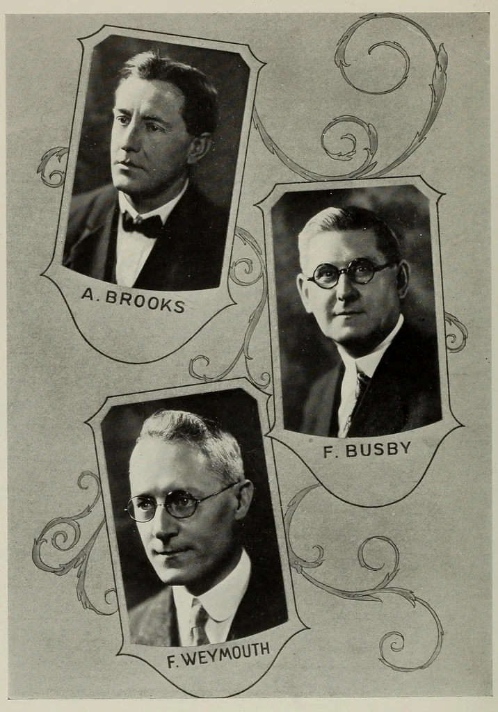 An illustration from The Fabricator : New Bedford Textile School yearbook, 1929, leaf 18