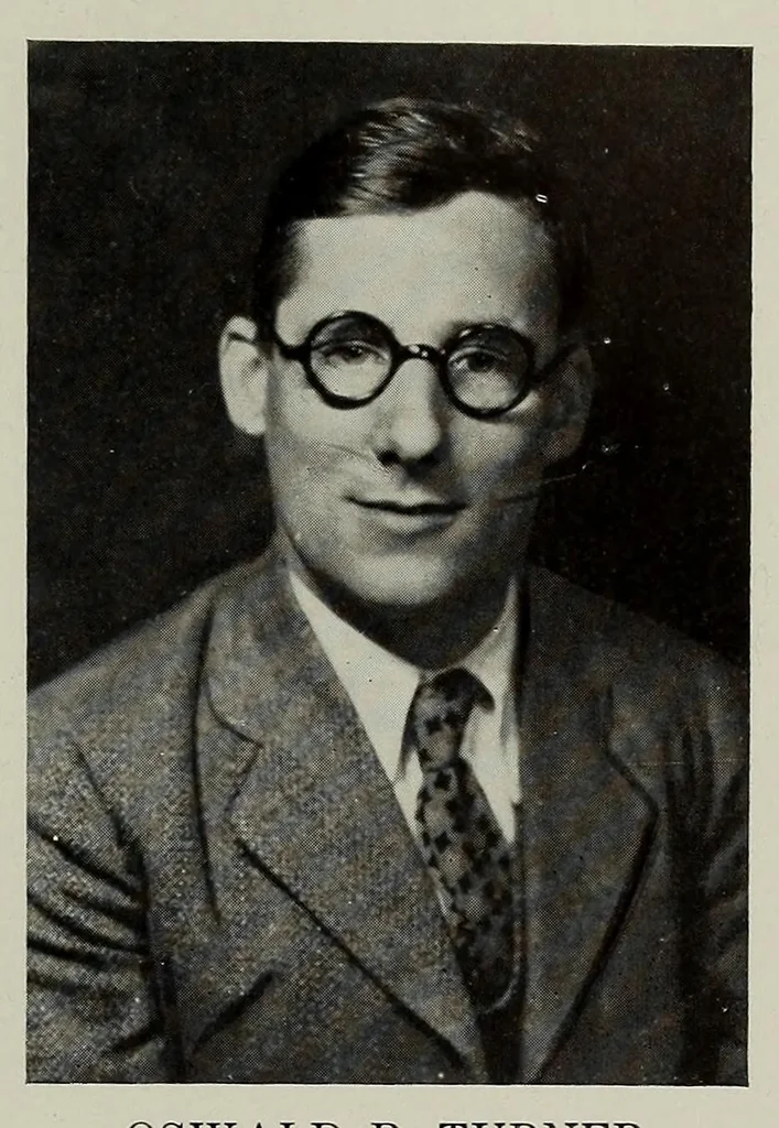 An illustration from The Fabricator : New Bedford Textile School yearbook, 1929, leaf 45