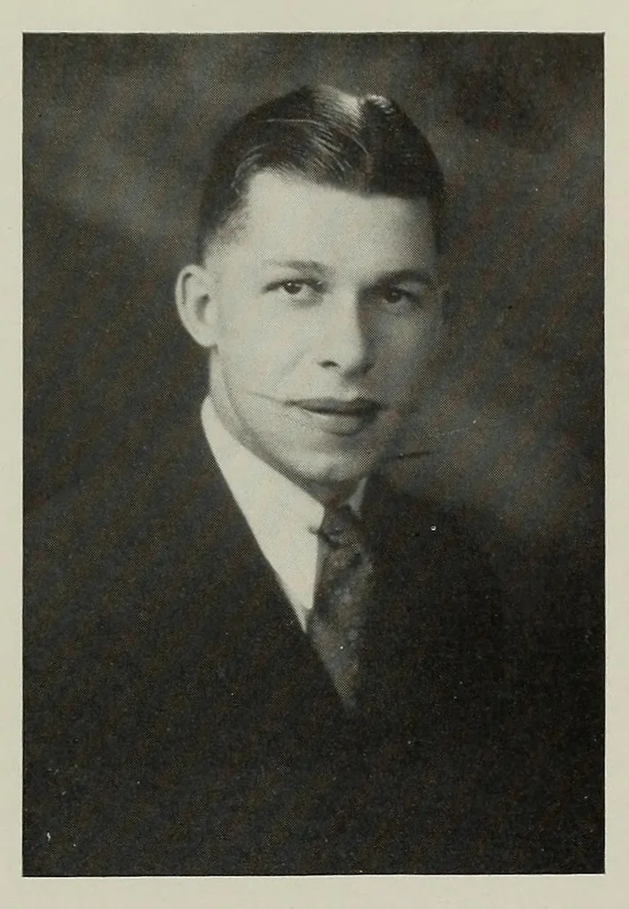 An illustration from The Fabricator : New Bedford Textile School yearbook, 1930, leaf 31