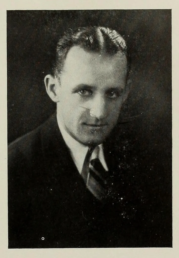 An illustration from The Fabricator : New Bedford Textile School yearbook, 1930, leaf 35