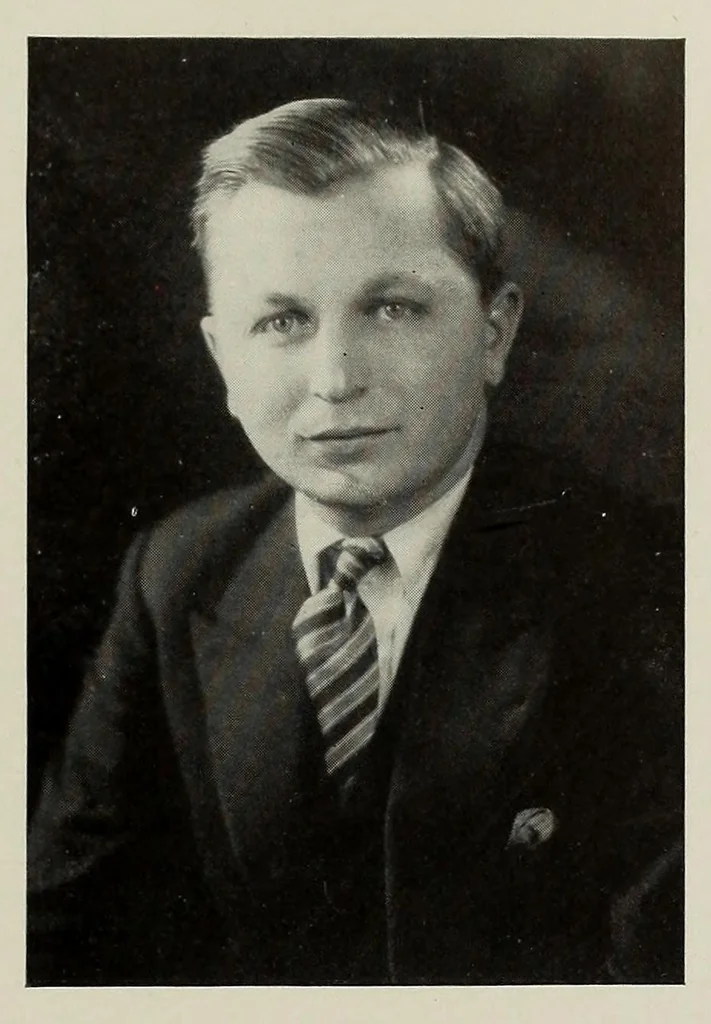 An illustration from The Fabricator : New Bedford Textile School yearbook, 1930, leaf 43