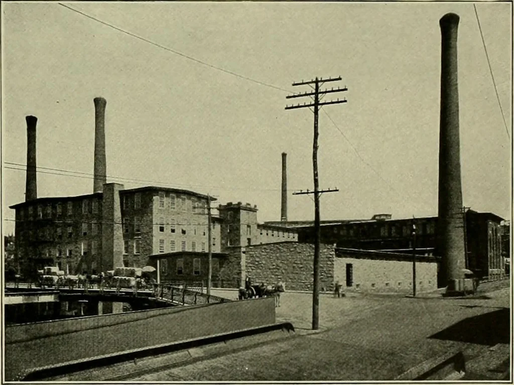 An illustration from Fabrics we are printing and how we do it, 1920, leaf 11
