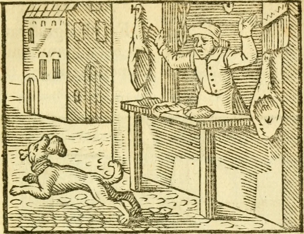An illustration from Fabulae Aesopi graecaè et latinè, nunc denuo selectae, 1672, leaf 16