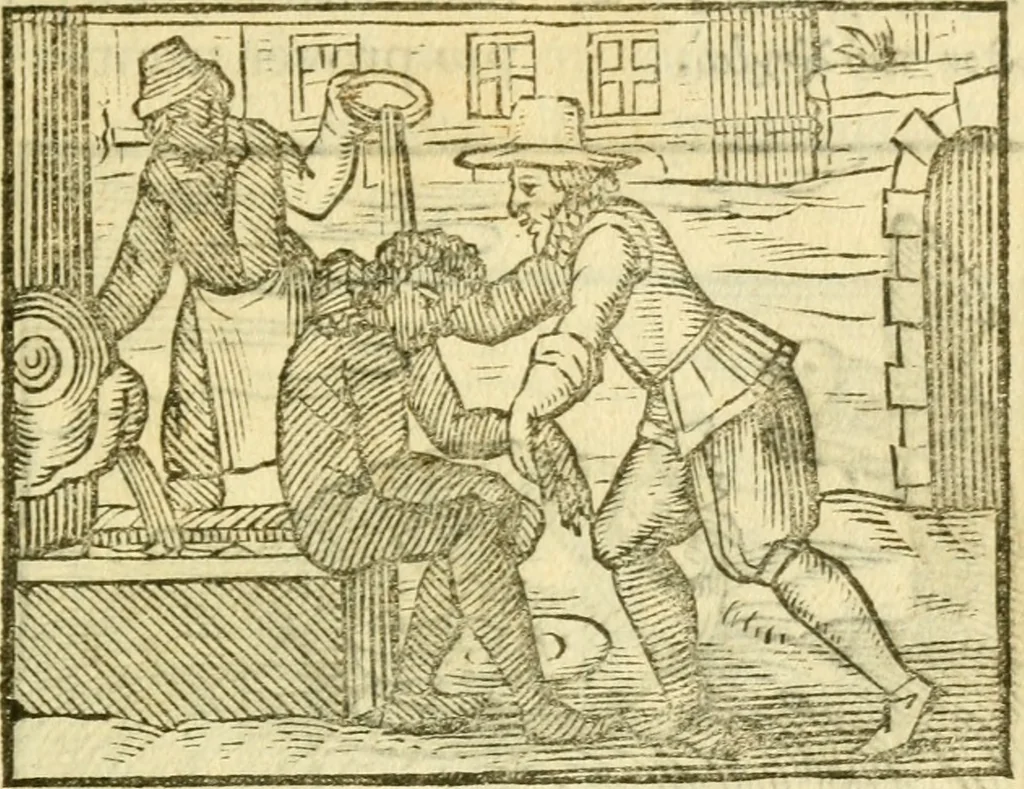 An illustration from Fabulae Aesopi graecaè et latinè, nunc denuo selectae, 1672, leaf 24