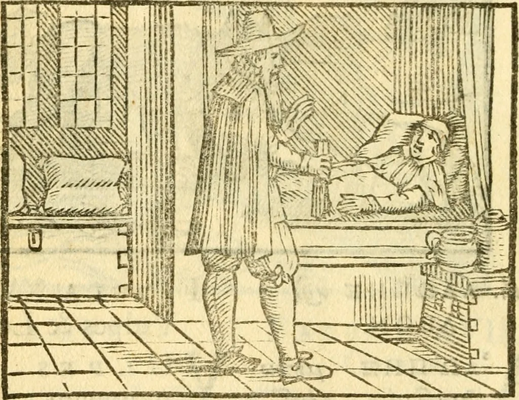 An illustration from Fabulae Aesopi graecaè et latinè, nunc denuo selectae, 1672, leaf 31