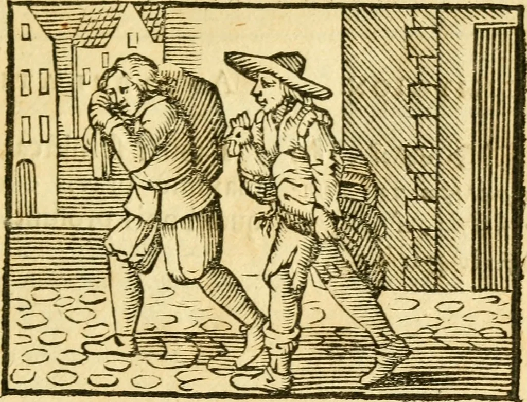 An illustration from Fabulae Aesopi graecaè et latinè, nunc denuo selectae, 1672, leaf 36