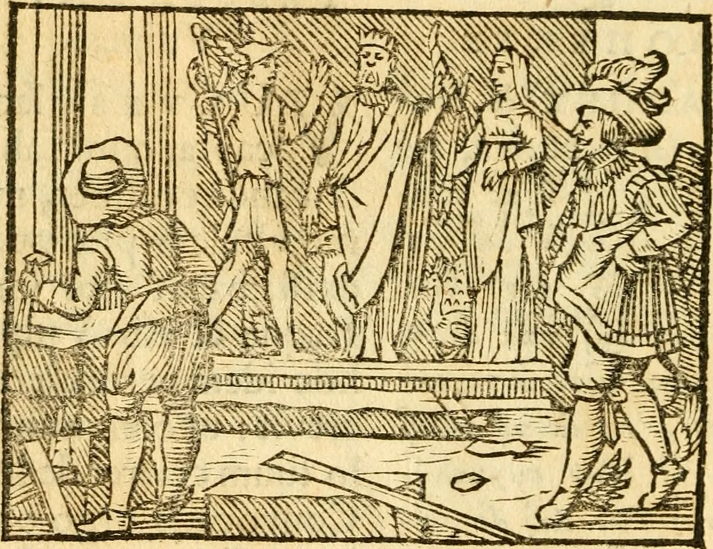 An illustration from Fabulae Aesopi graecaè et latinè, nunc denuo selectae, 1672, leaf 45