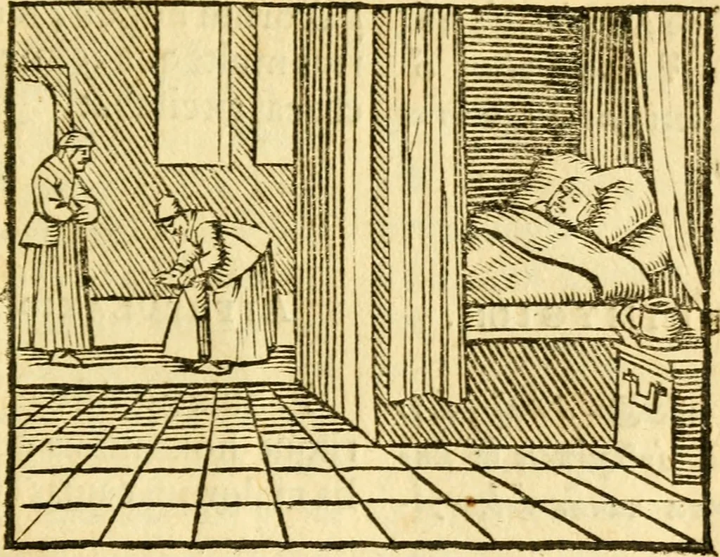 An illustration from Fabulae Aesopi graecaè et latinè, nunc denuo selectae, 1672, leaf 54