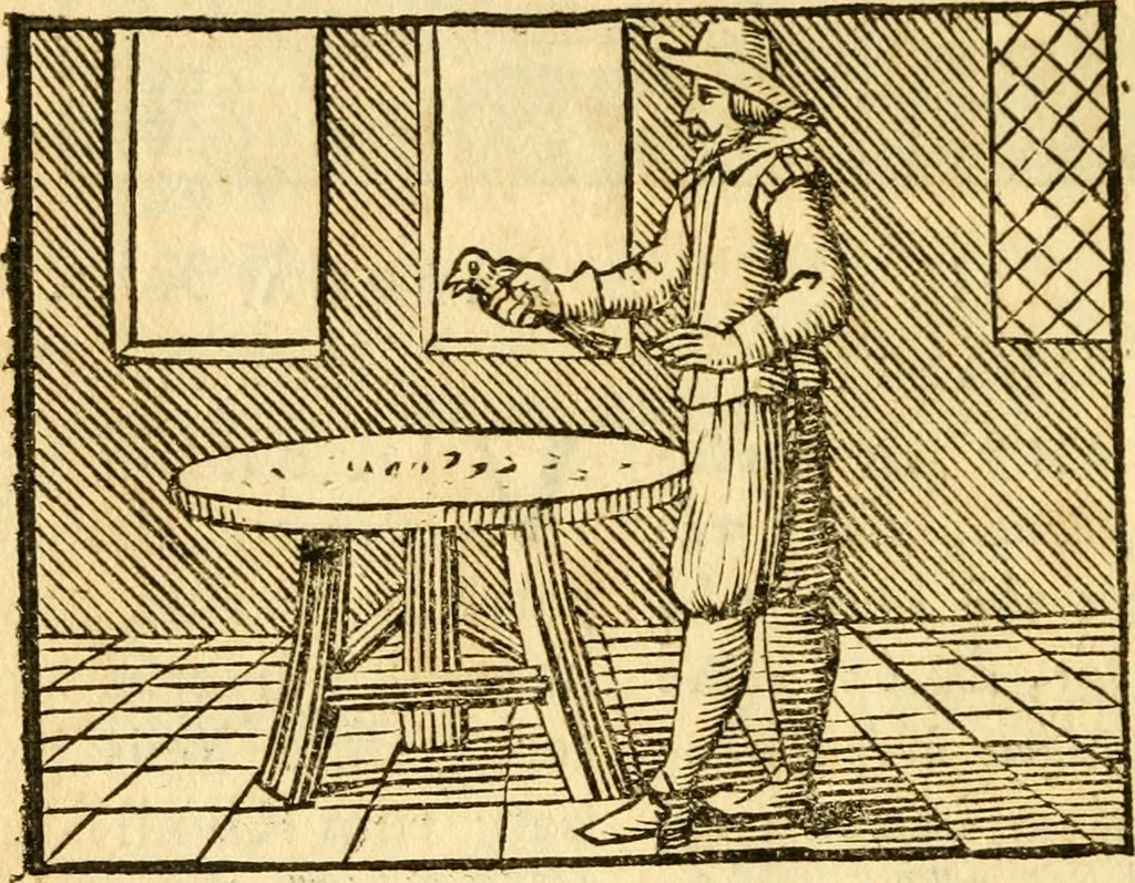 An illustration from Fabulae Aesopi graecaè et latinè, nunc denuo selectae, 1672, leaf 57