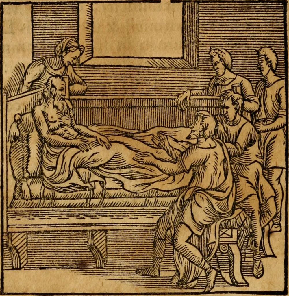 An illustration from Fabulae c. Aesopicae, 1590, leaf 103