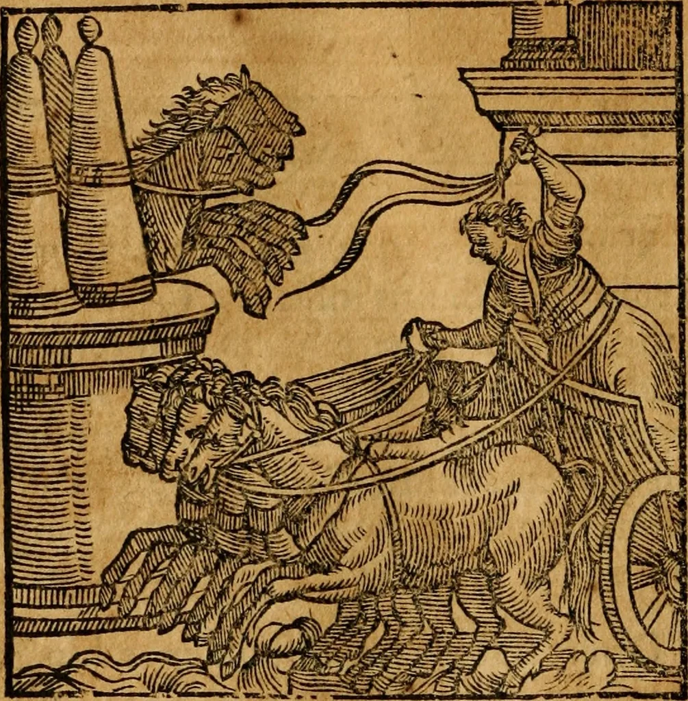 An illustration from Fabulae c. Aesopicae, 1590, leaf 123