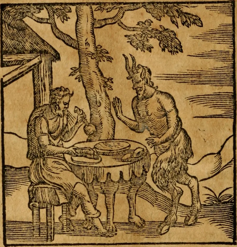 An illustration from Fabulae c. Aesopicae, 1590, leaf 151